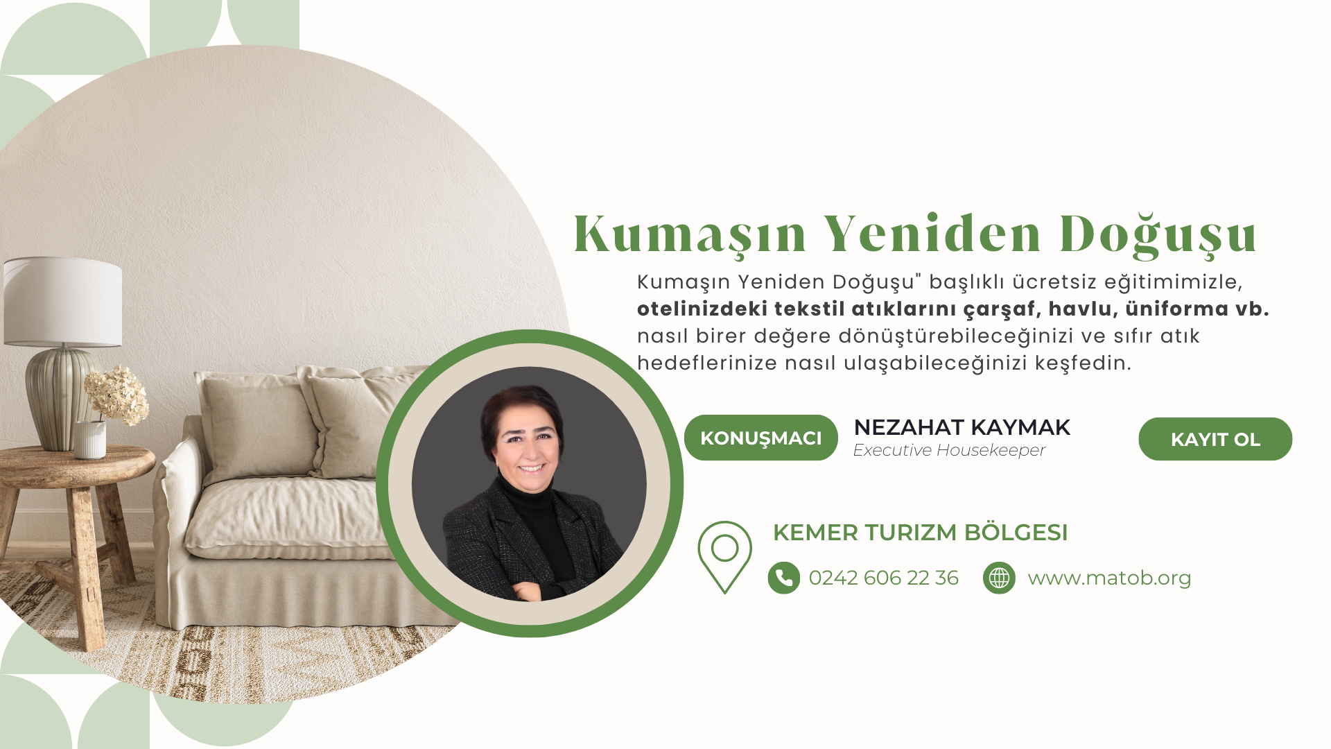 Kumaşın Yeniden Doğuşu Kemer